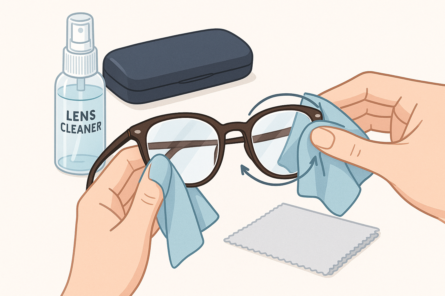 How to Clean and Care for Your Glasses Properly